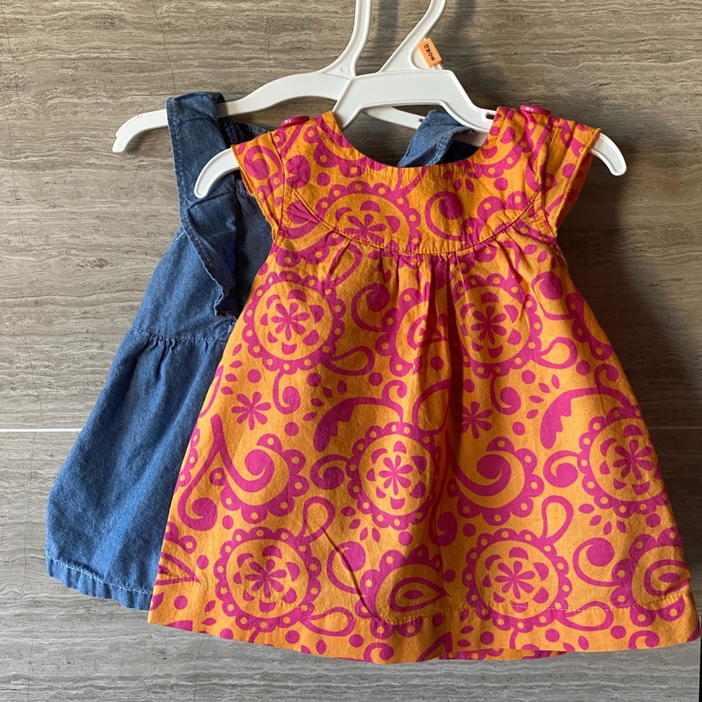 12m Set of 2 baby girl tunics